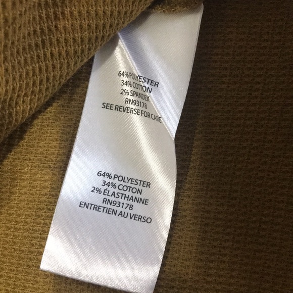 House of Harlow 1960 Waffle Knit Sweater Top Bronze Olive - Picture 7 of 9